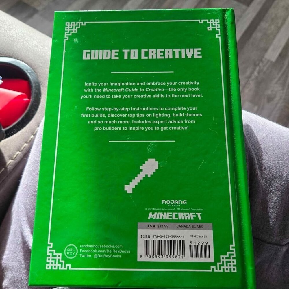 Mojang Minecraft Guide to Creative Updated and Revised Hardcover Book Gamer Gift - Picture 7 of 8